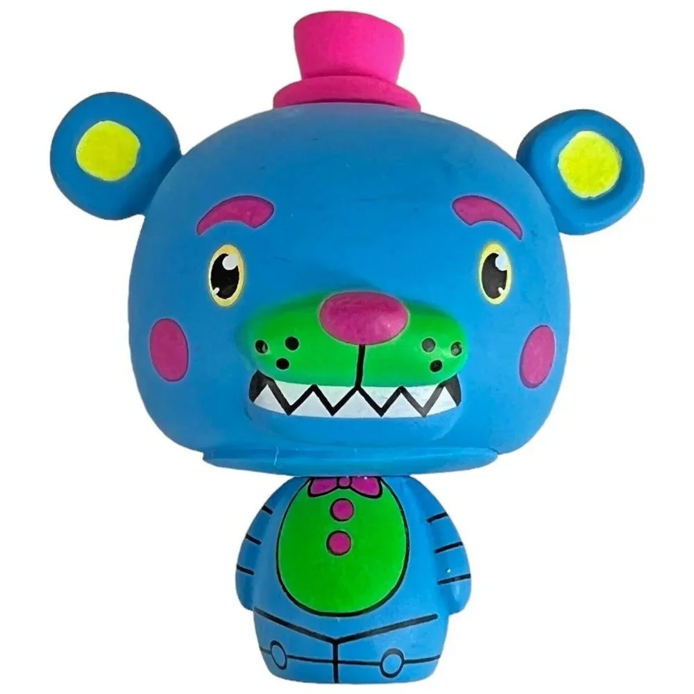 3 Funko Five Nights At Freddys Pint Size Blacklight Freddy Gingerbread Blue Pink